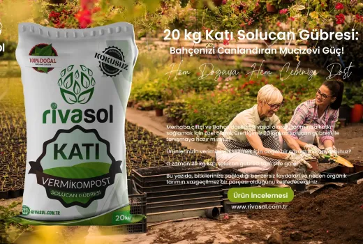 20 kg Katı Solucan Gübresi: Bahçenizi Canlandıran Mucizevi Güç!