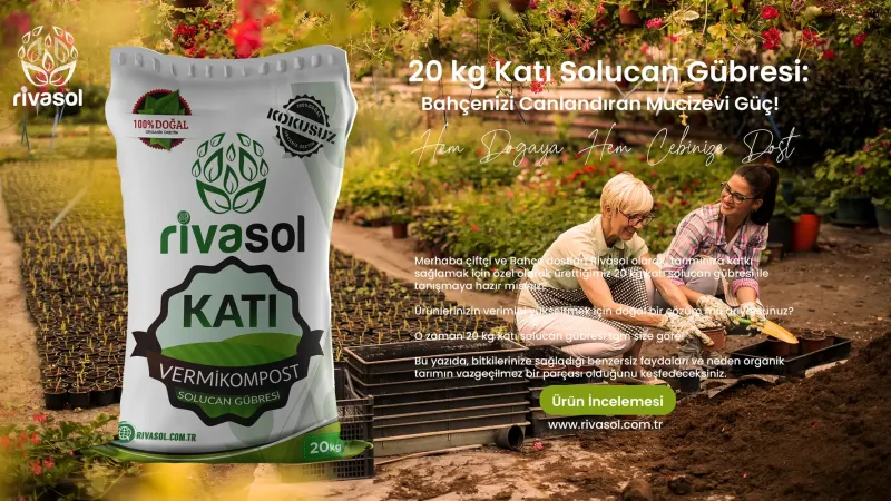 20 kg Katı Solucan Gübresi: Bahçenizi Canlandıran Mucizevi Güç! 20 kg Katı Solucan Gübresi: Bahçenizi Canlandıran Mucizevi Güç!