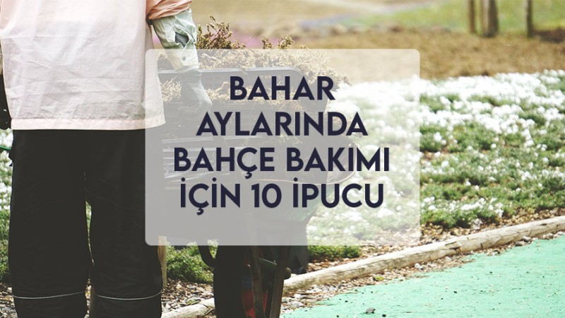 Bahar Aylarında Bahçe Bakımı İçin 10 İpucu Bahar Aylarında Bahçe Bakımı İçin 10 İpucu