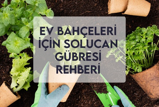 Ev Bahçeleri İçin Solucan Gübresi Rehberi Ev Bahçeleri İçin Solucan Gübresi Rehberi