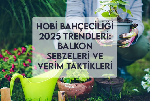 Hobi Bahçeciliği 2025 Trendleri: Balkon Sebzeleri ve Verim Taktikleri Hobi Bahçeciliği 2025 Trendleri: Balkon Sebzeleri ve Verim Taktikleri