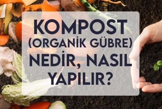 Kompost (Organik Gübre) Nedir, Nasıl Yapılır? Kompost (Organik Gübre) Nedir, Nasıl Yapılır?