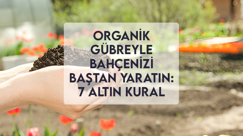 Organik Gübreyle Bahçenizi Baştan Yaratın: 7 Altın Kural Organik Gübreyle Bahçenizi Baştan Yaratın: 7 Altın Kural