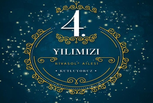 Rivasol ® Ailesi 4. Yılını Kutluyor Rivasol ® Ailesi 4. Yılını Kutluyor