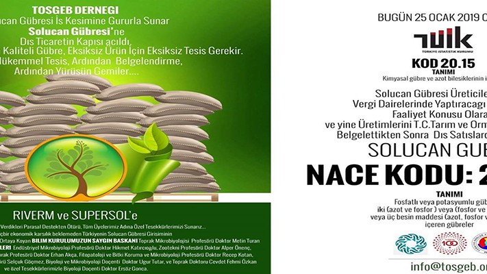 Solucan Gübresi NACE Kodu Nedir? Solucan Gübresi NACE Kodu Nedir?