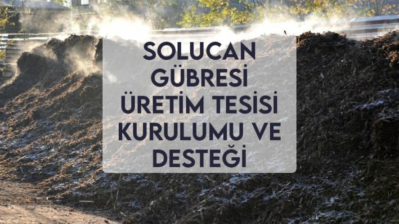 Solucan Gübresi Üretim Tesisi Kurulumu ve Desteği Solucan Gübresi Üretim Tesisi Kurulumu ve Desteği