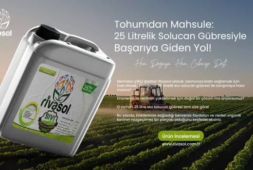 Tohumdan Mahsule: 25 Litrelik Solucan Gübresiyle Başarıya Giden Yol!