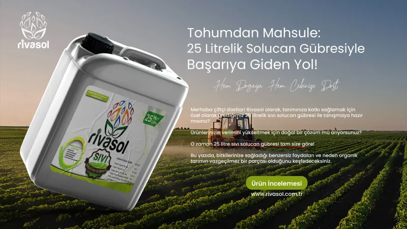 Tohumdan Mahsule: 25 Litrelik Solucan Gübresiyle Başarıya Giden Yol! Tohumdan Mahsule: 25 Litrelik Solucan Gübresiyle Başarıya Giden Yol!