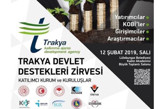Trakya Devlet Destekleri Zirvesi Trakya Devlet Destekleri Zirvesi