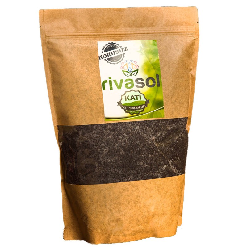 2 Kg Katı Solucan Gübresi 2 Kg Katı Solucan Gübresi Doğa Dostu Kraft Paket