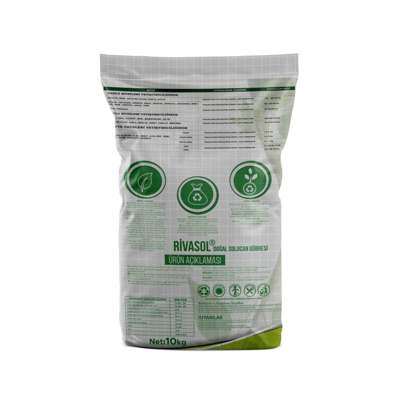 10 Kg Organik Katı Solucan Gübresi 10 Kg Organik Katı Solucan Gübresi
