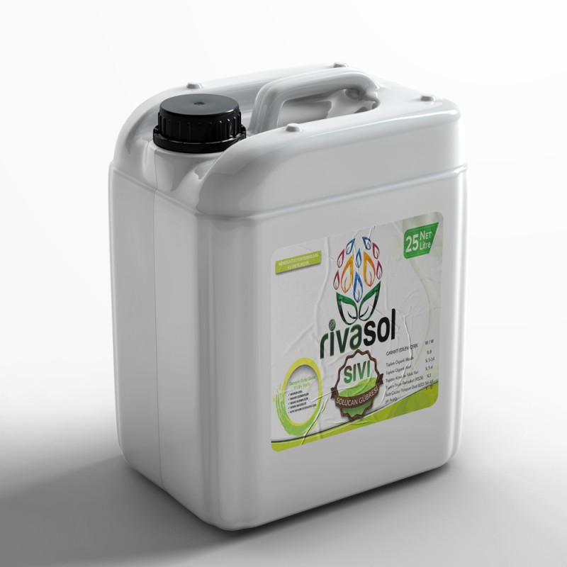 25 Litre Sıvı Solucan Gübresi | Rivasol 25 Litre Sıvı Solucan Gübresi Premium