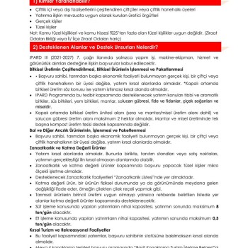 IPARD Uyumlu Solucan Gübresi Üretim Projesi (Destekli Tesis Kurulumu) IPARD Uyumlu Solucan Gübresi Üretim Projesi (Destekli Tesis Kurulumu)